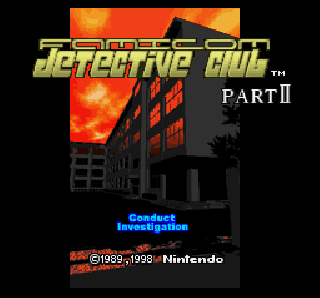 Screenshot Thumbnail / Media File 1 for Famicom Tantei Club Part II - Ushiro ni Tatsu Shoujo (Japan) (NP) [En by Demiforce+Tomato v1.0] (~Famicom Detective Club Part II)